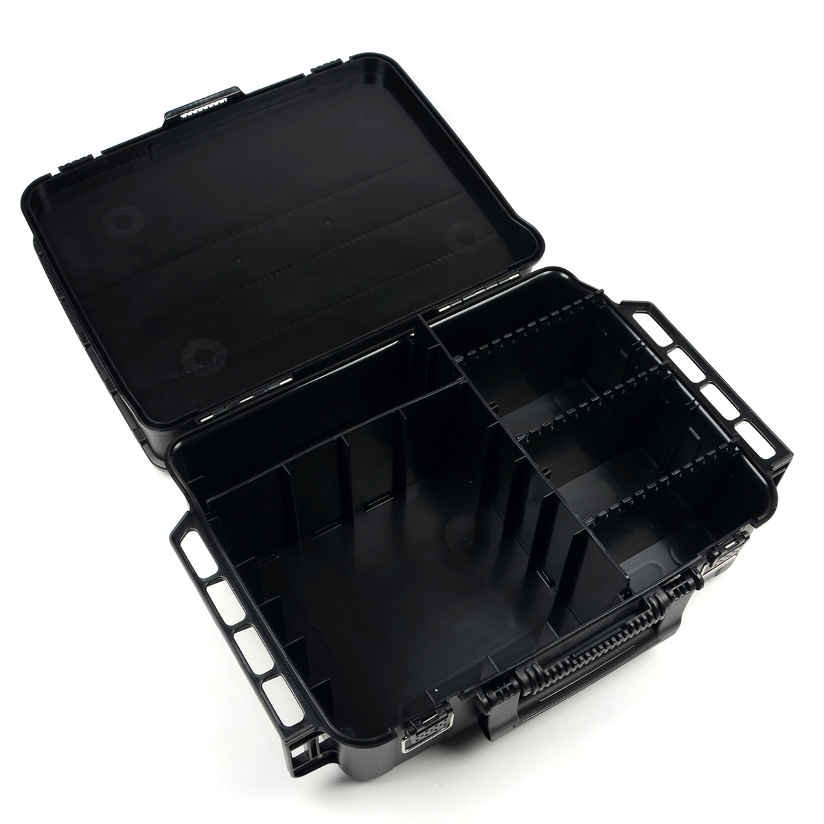 Чемодан Meiho Versus 2-ярусный (480*356*186), черный (VS-3080-B)