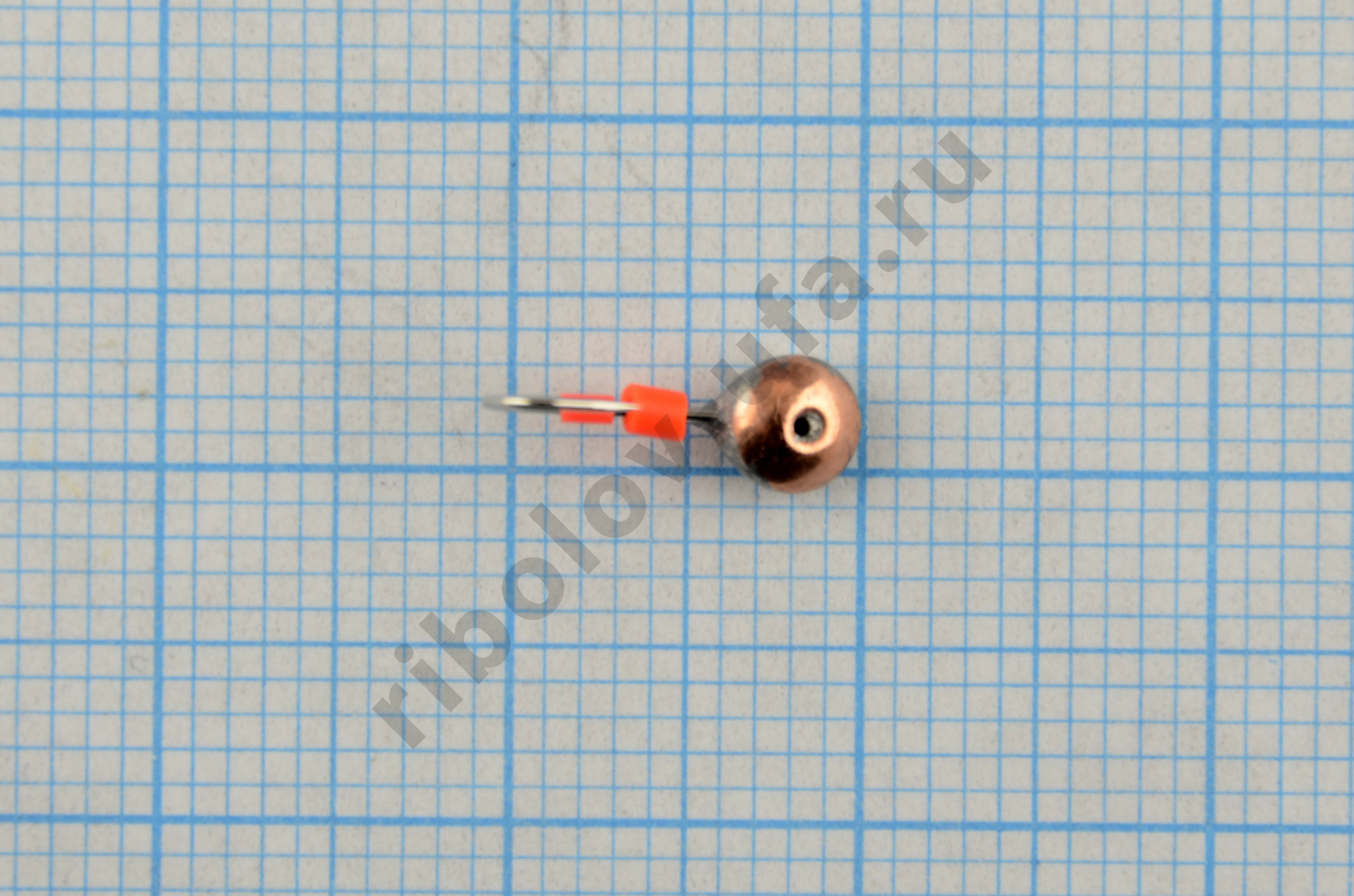 Мормышка Пирс Мастер свинцовая паяная Дробинка 4мм 0,2гр цв. медь