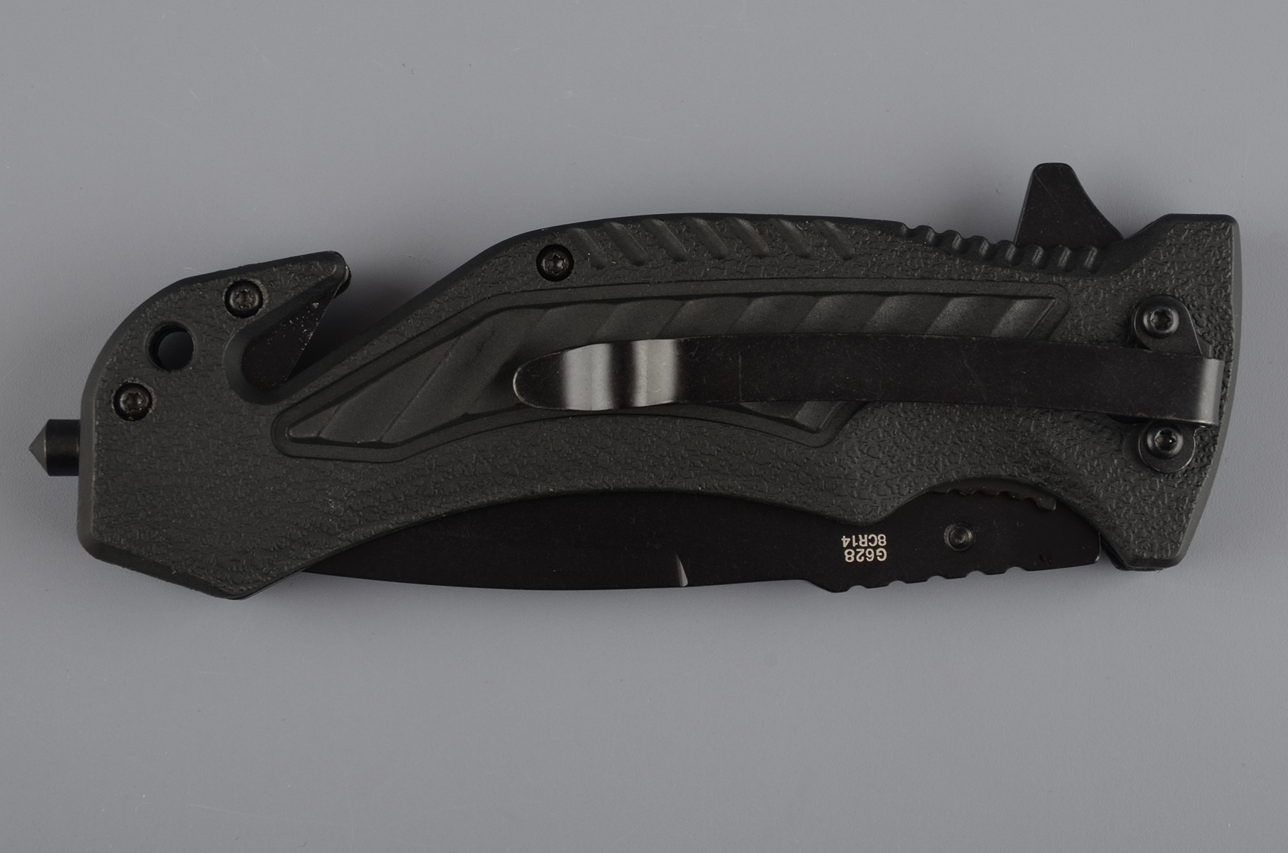 Нож складной туристический Ganzo G628-GR черно-фисташковый