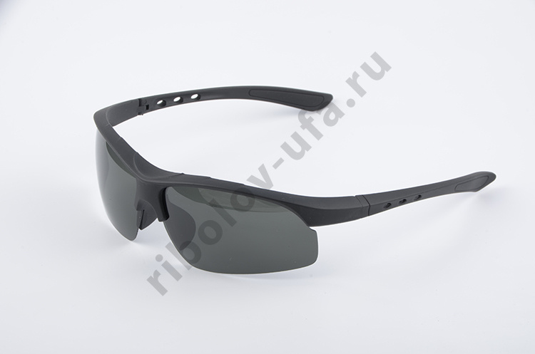 Очки No name поляризац (с чехлом и салфеткой) черн./черн./пласт. (3061)