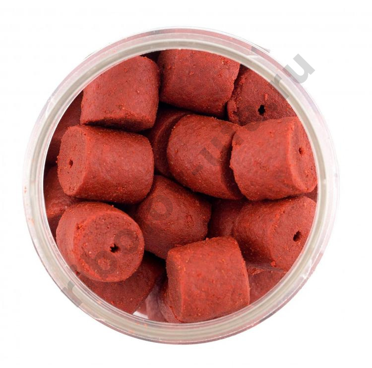 Пелец насадочный GBS Baits 8мм 100гр (банка) Super Red Супер красный