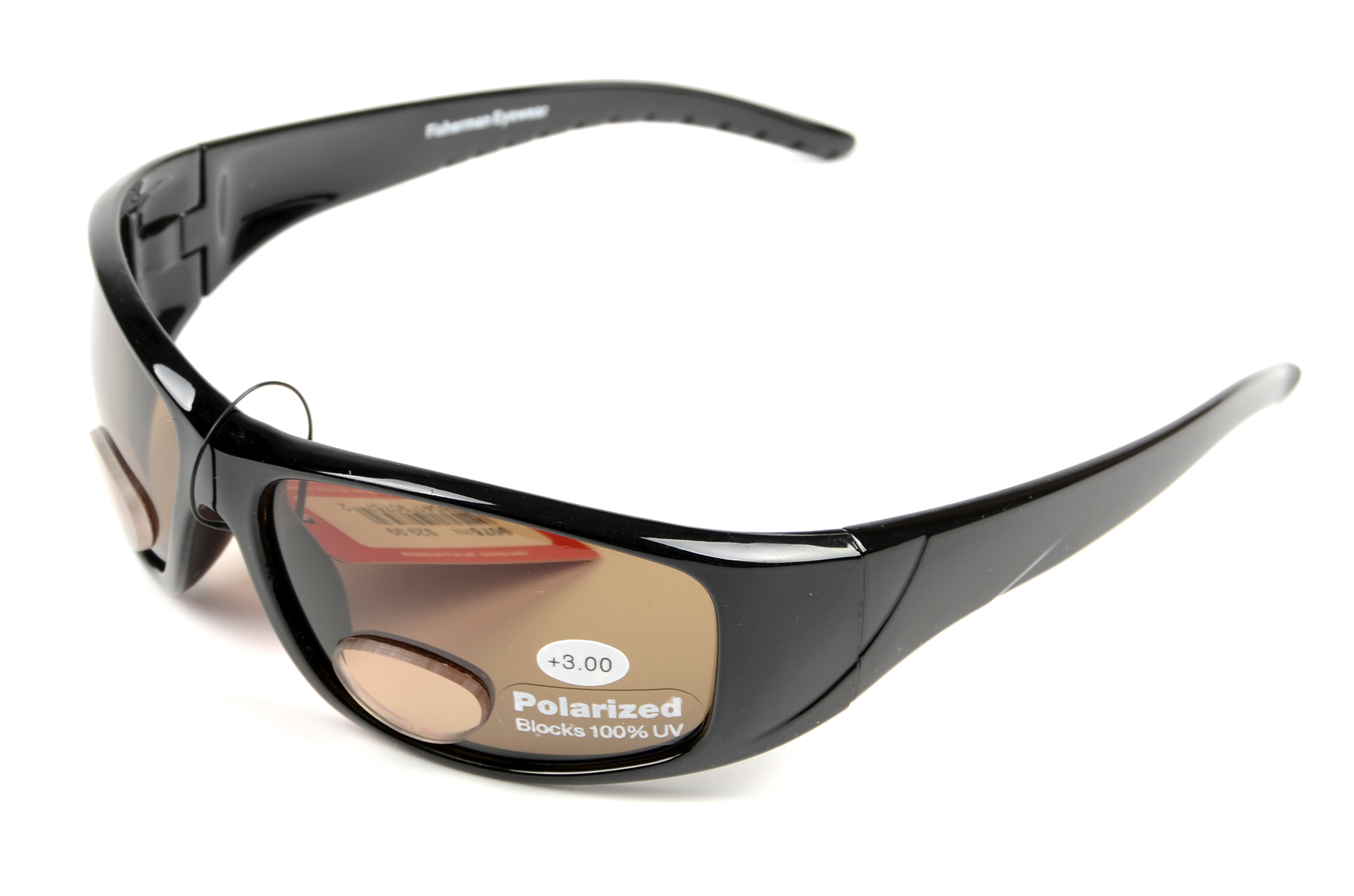 Очки с диоприйным сектором Fe Polar View Black/Brown +3.00