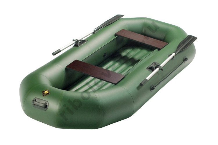 Лодка Таймень NX 270 НД зеленый/черный