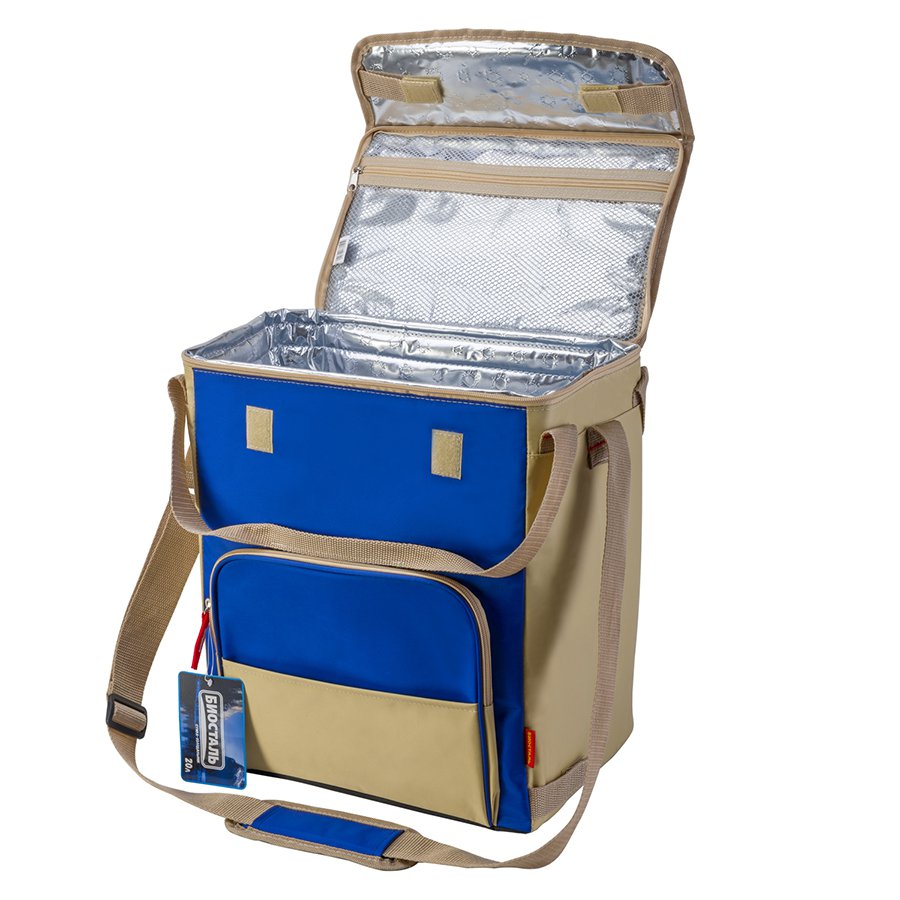Сумка холодильник Biostal Кемпинг 30л TC-30B цв. Альпийский синий