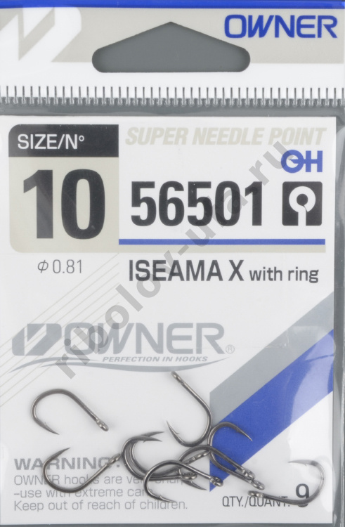 Одинарные крючки Owner 56501-10