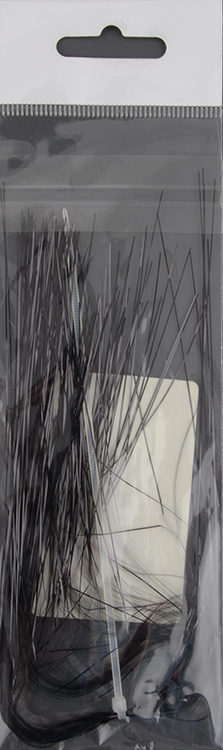 Волокна синтетические Fly-Fishing плоские Flashabou 1/69 Black