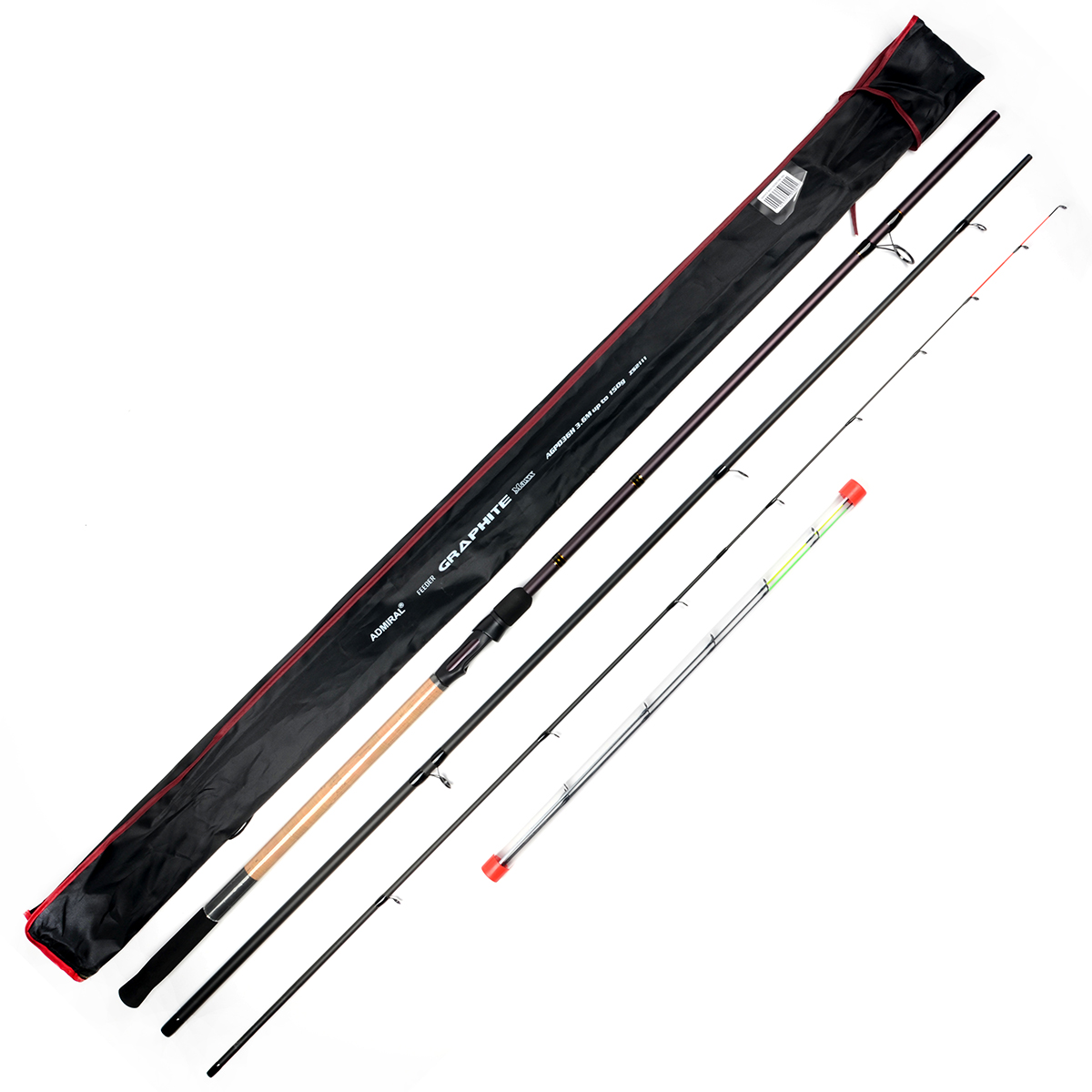 Удилище фидерное Admiral Graphite Maxx feeder 3.3м  60гр. 