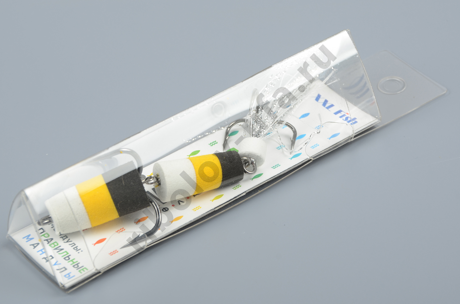 Приманка джиговая XXL Fish, Мандула Флажок, мод.№1, 90мм #БЖЧ