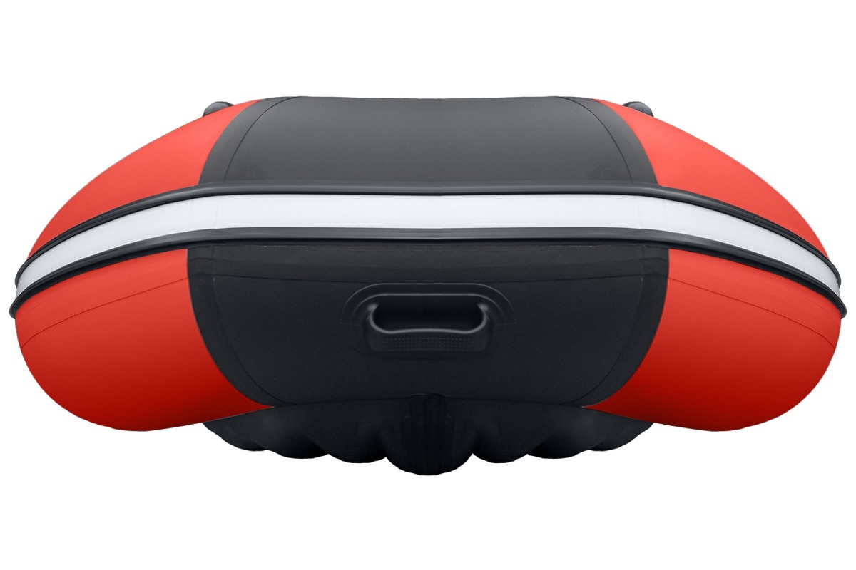 Лодка Ривьера Компакт 3600 НДНД комби красный/черный