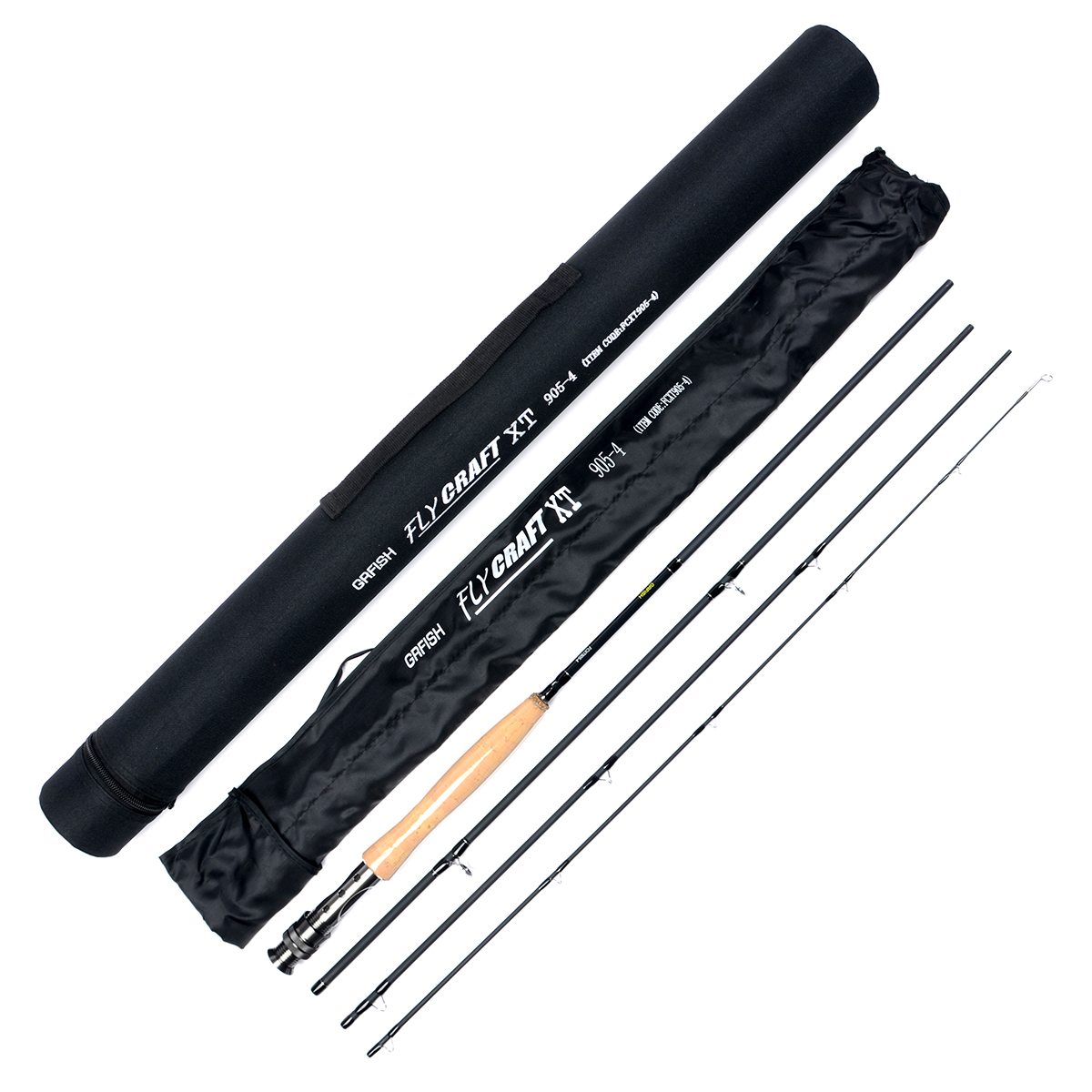 Удилище нахлыстовое Grfish Flycraft FCXT905-4 ( 2,70м, 5 класс, 4-частник, тубус)