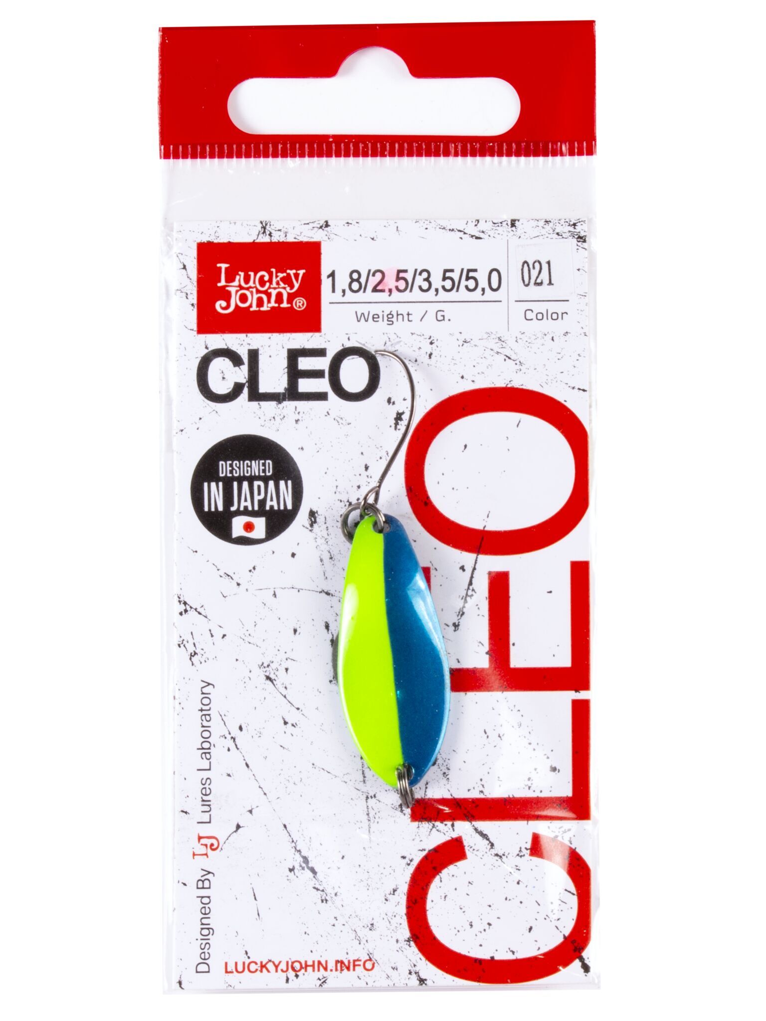 Блесна колеб. Lucky John Cleo длин.41мм/05.0 г цв. 021