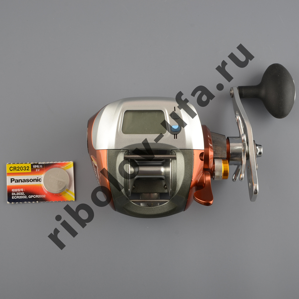 Катушка мульт. Grfish Black Sea Digital 4+1RB с эл.счетчиком лески