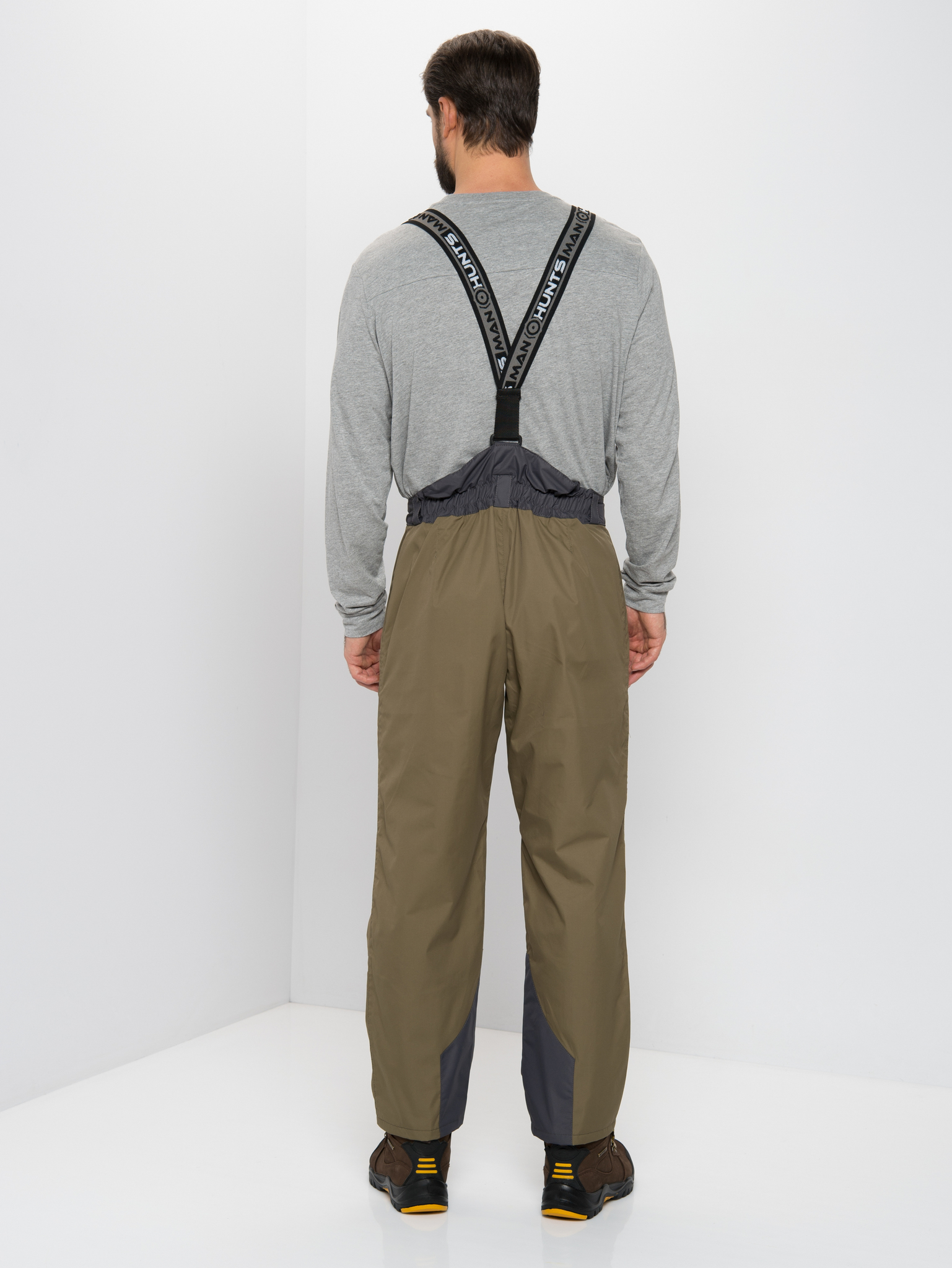 Костюм демис. Huntsman Орегон цв.Хаки/Серый тк.Breathable р.52-54 рост 182-188 (РР)