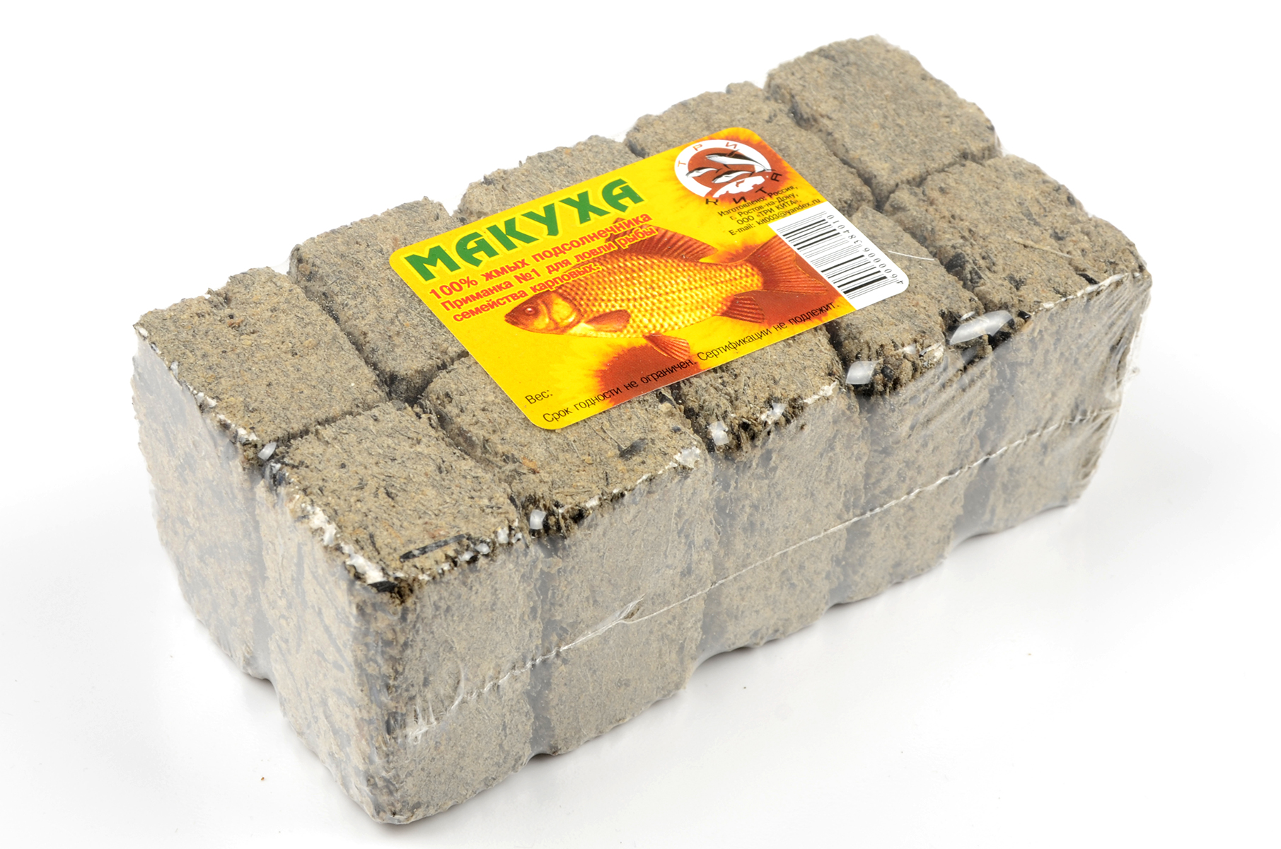 Макуха подсолнечника Три Кита 350гр.