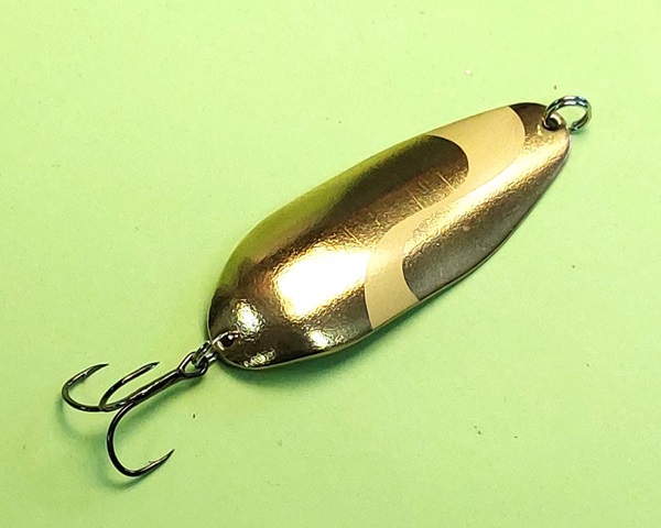 Блесна Люкс Нижегородская Лягушка 27гр цв.02 золото