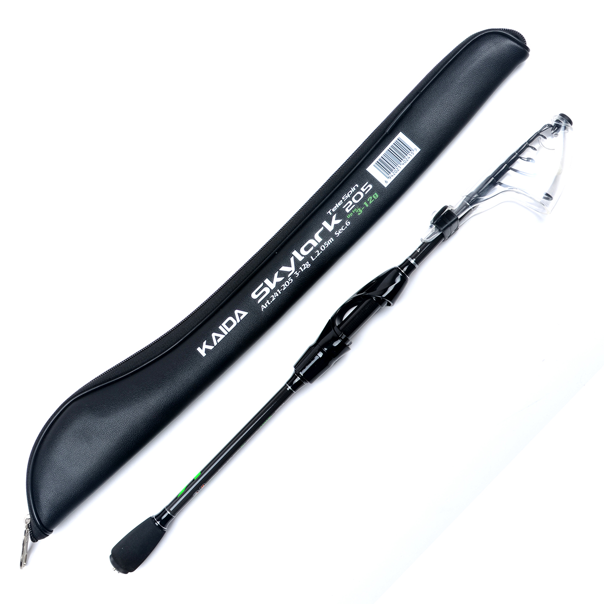 Спиннинг Kaida Skylark tele spin 2,05м. 3-12гр. 241-205