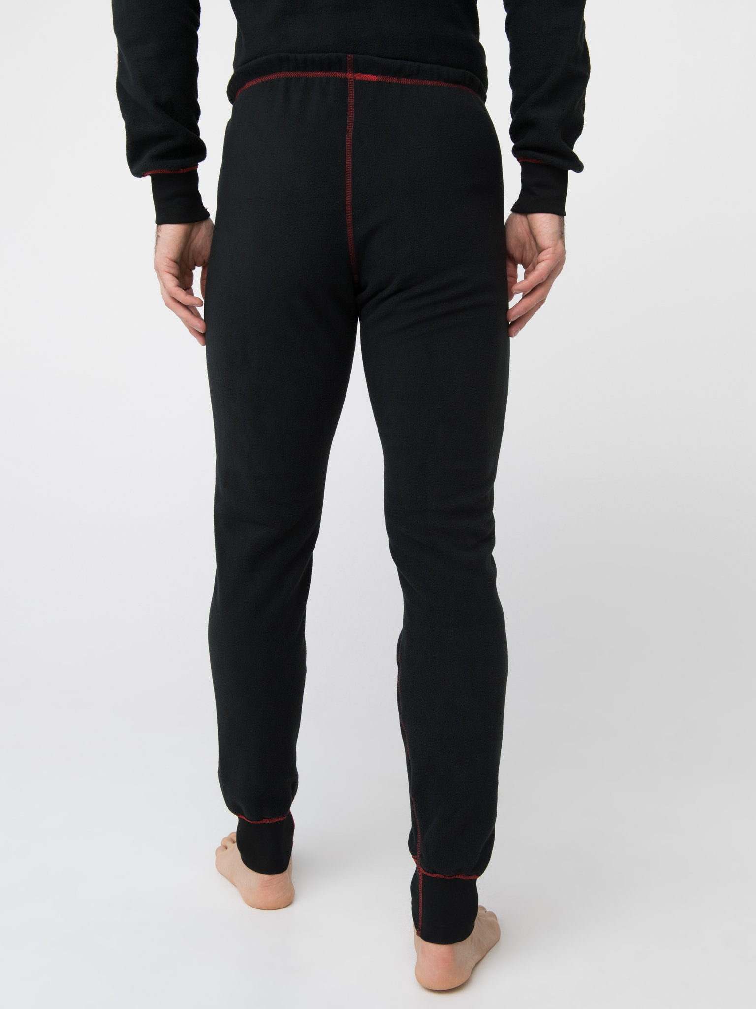 Термобелье Huntsman Thermoline ZIP цв.Черный, ткань Флис р. 46-48 (M)