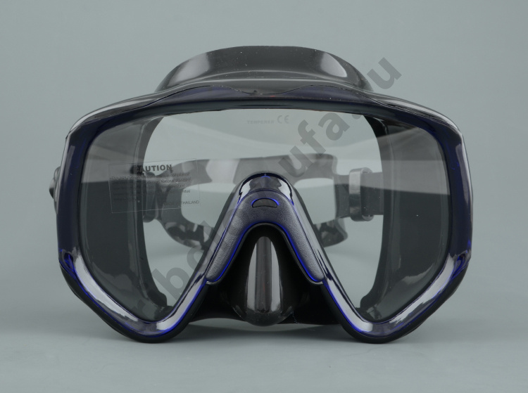 Маска Aqua Discovery Visualator черно-синяя (MA69-AQD-MA690302)