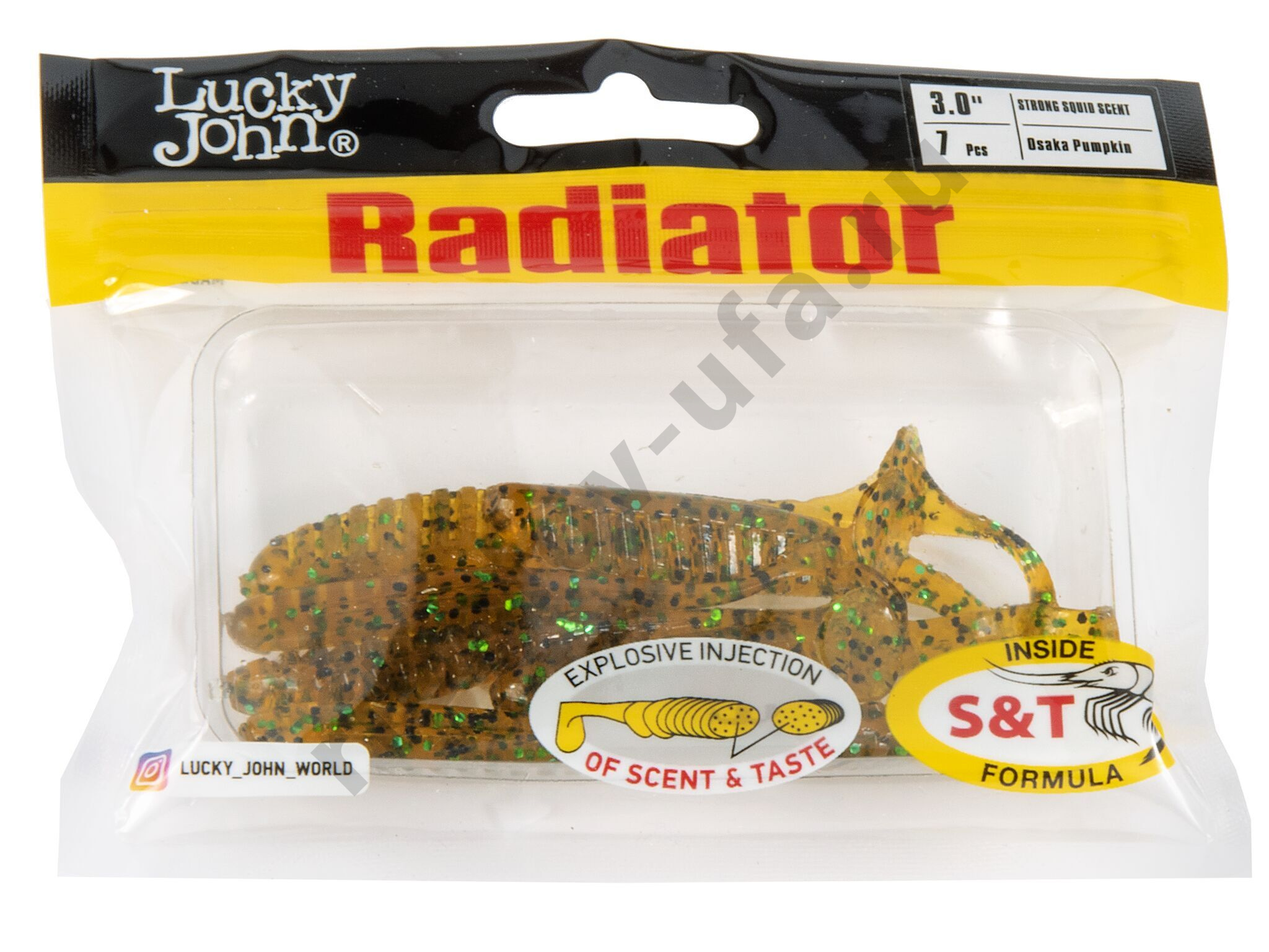 Силиконовая приманка Lucky John Radiator 3.0in 7.5см /PA19