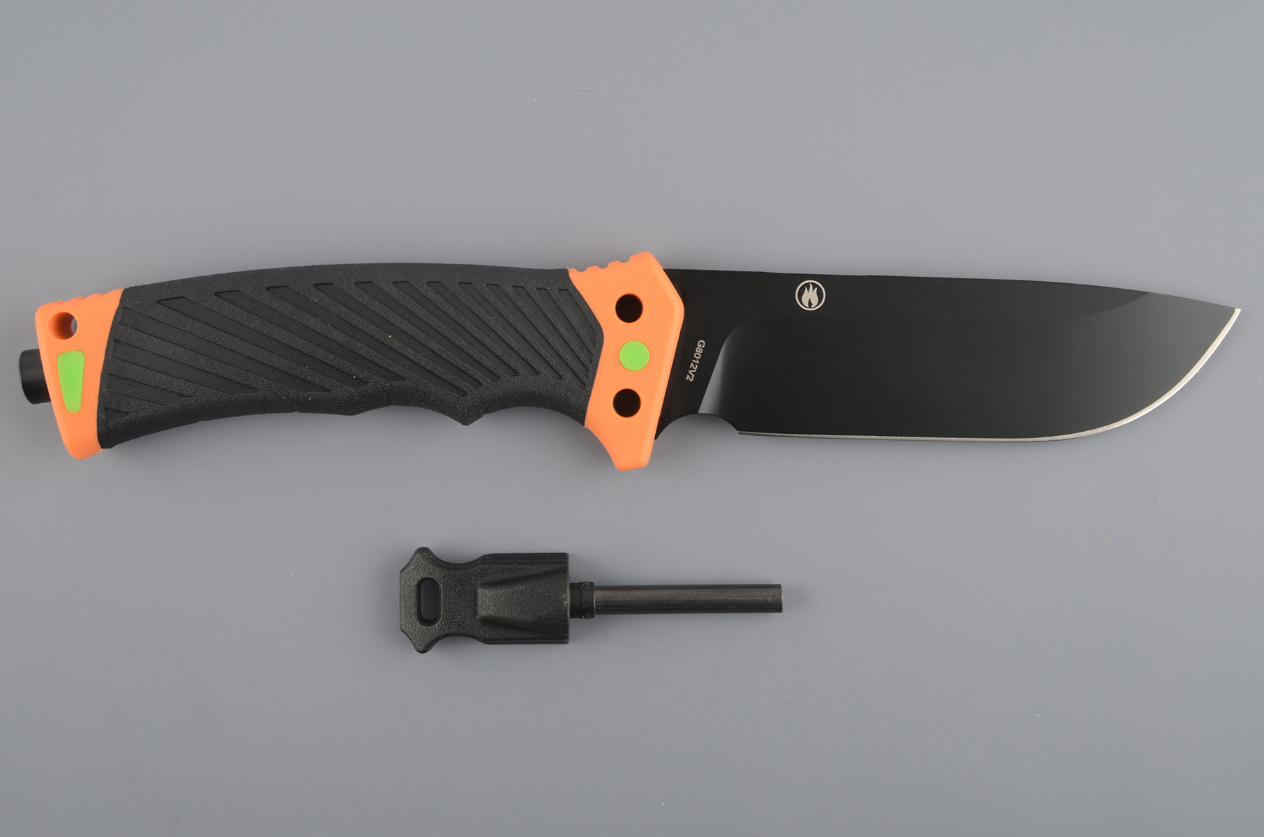 Нож туристический Ganzo G8012-OR с паракордом