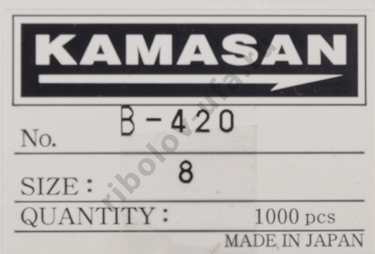 Крючки Kamasan Bulk В420 №8 (уп.1000шт)