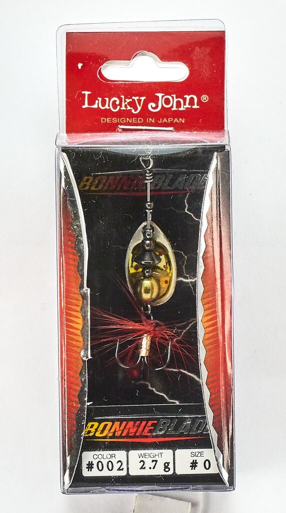 Блесна вращ. Lucky John Bonnie Blade #0, 2.5гр., цв. 002