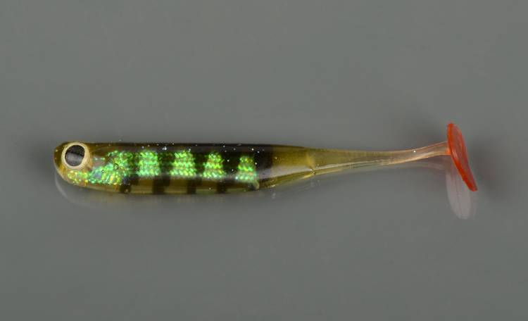 Силиконовая приманка Allvega LL Flashy Shad 11,5см  5,4гр. (4 шт) цвет sand perch RT