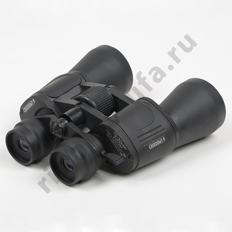 Бинокль Следопыт 10-30*50 черный, 195*190мм, 819 гр, в чехле  BT-14