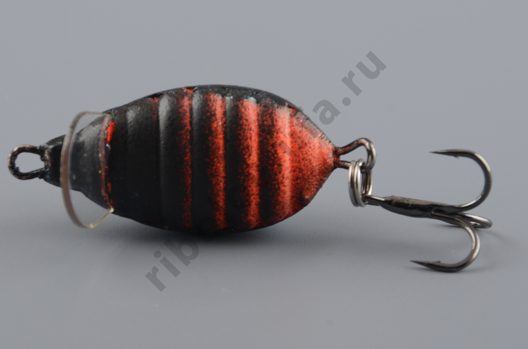 Воблер Белоречье Кренк Жук 3D 2гр тройник №10, цв. 2201