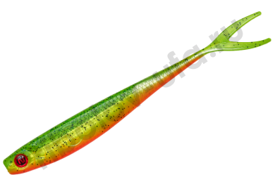 Силиконовая приманка Narval Fishing Skinny Slug 20cm #015-Pepper/Lemon