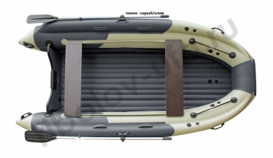 Лодка Skat Triton 390 Fi цв.олива-сер