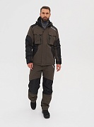 Костюм демисезонный Huntsman Торнадо (до -15 С) цв. Хаки, тк. Breathable р. 56-58 рост 182-188