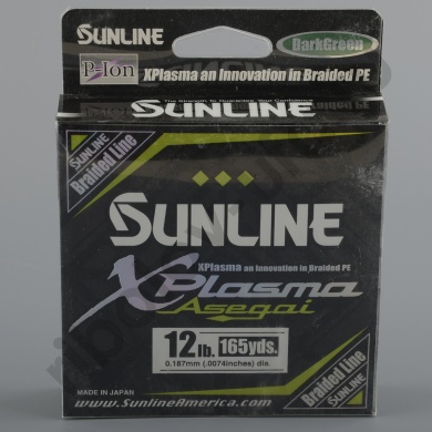 Шнур плетёный Sunline X-Plasma 150m Dark Green #1.2 12lb