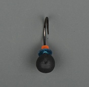 Мормышка Wormix точеная вольфрамовая Дробь d=4 черная арт. 824