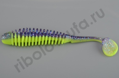Силиконовая приманка Fishing Style Morder 5,4 in 137мм # 036 Violet Lime