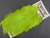 Петушиное седло Whiting Spey Rooster Saddle BRONZE Fl. Chartreuse Green 61302256