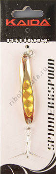 Блесна Kaida Spinner&Spoon 10гр. золото