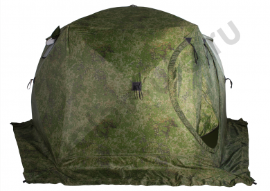 Палатка зимняя Стэк Чум 2 Т трехслойная камуф.пиксель с выводом под трубу (2.05*2.05*2.05) 