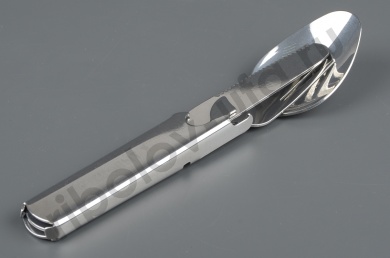 Набор столовых приборов Следопыт в металл чехле, (ложка, вилка, нож, открывашка) PF-CWS-P59