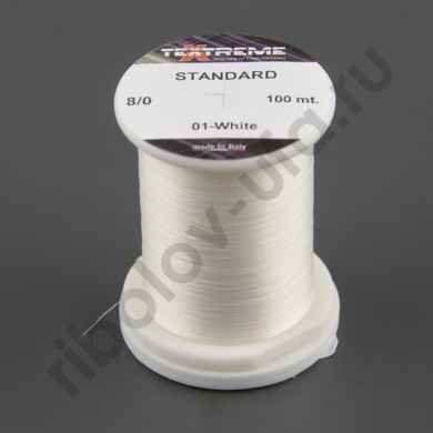 Монтажная нить Textreme Standard 8/0 01-White