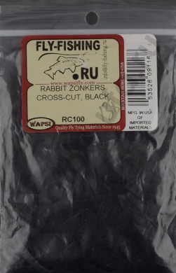 Полоски меха Wapsi Rabbit Zonkers Black