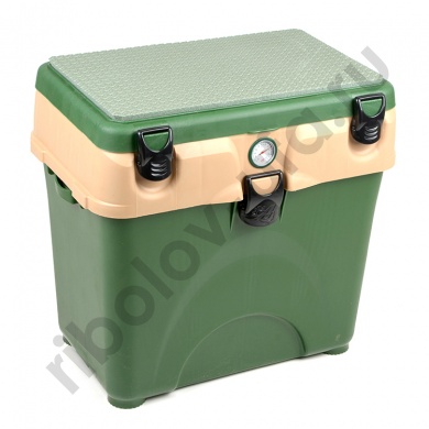 Ящик зимний Aelita A-Box зелено-бежевый с термометром