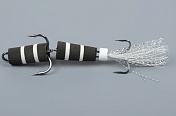 Приманка джиговая XXL Fish, Мандула Флажок, блистер мод.№1-Д, 90мм #ЧБ-Д