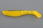 Силиконовая приманка Manns Flipper-70 желтый с черной спиной (20 шт/уп) 70-23