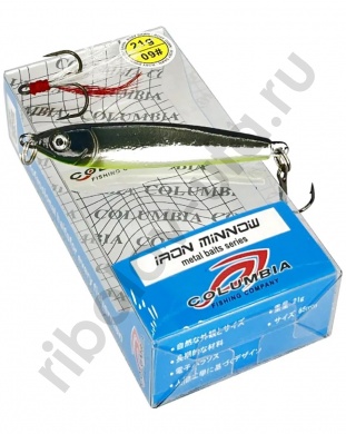 Блесна Columbia Iron Minnow 21гр цв. 12