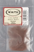 Перья отборные Wapsi CDC  Super Select Rusty Brown CDS051