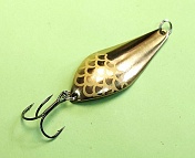 Блесна Люкс Нижегородская Атом 12гр цв.01 золото