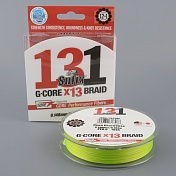 Шнур плетёный Sufix 131 G-Core 13 braid 150 м 9.1 кг 0.165мм ярко-зеленая