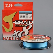 Шнур плетёный Daiwa J-Braid Grand X8 135м Island Blue 0,13мм