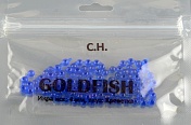 Икра Gold Fish силикон, светонакопительная аромат креветка 4мм, цв.1